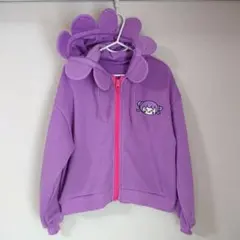 しなこ フラワーパーカー キッズフリーサイズ