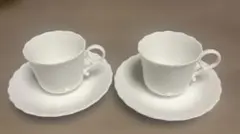 カップ・ソーサー 2個セット