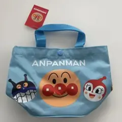 アンパンマン トートバッグ 水色