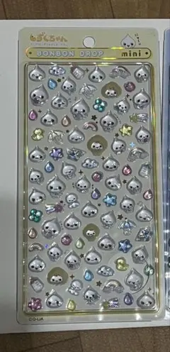 ボンボンドロップシールミニ　しずくちゃん(みるみるちゃん）