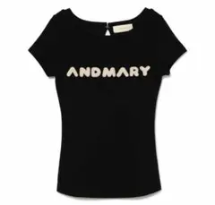 Mary logo tops black andmarry - メルカリ