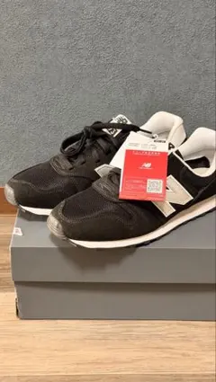 【新品未使用】ニューバランス　373 シューズ ブラック　27.5cm