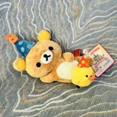 モアリラックス バイ リラックマ　カラフルアイスモチーフ　ぬいぐるみ　マスコット モアリラックス バイ リラックマ カラフルアイスモチーフ ぬいぐるみ