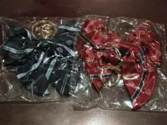 イーストボーイリボン＆ネクタイキーホルダー　ボールド　ネイビー