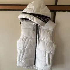 ダウンベスト　白　ホワイト　M size