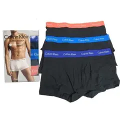 新作(Calvin Klein)Men's トランクス　3枚セットUS-S