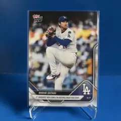 大谷翔平 Topps Now Dodgers 初勝利記念