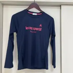 le coq sportif 長袖Tシャツ ネイビー