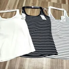 ユニクロ　UNIQLO　エアリズム　オープンバックホルターブラトップ　Мサイズ