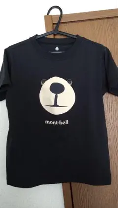 モンベル キッズ Tシャツ 130 ブラック