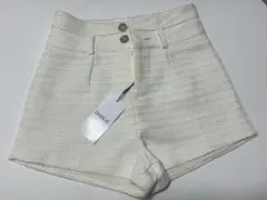 DHOLIC ハイウエストラメツイードショートパンツのサムネイル