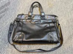 LEINASEN ブラック ビジネスバッグ