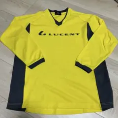 LUCENT 長袖シャツ イエロー ネイビー