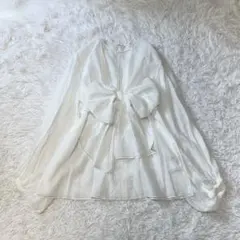 ✨未使用✨Whim Gazette 2025 2.9万 フロントリボンブラウスのサムネイル