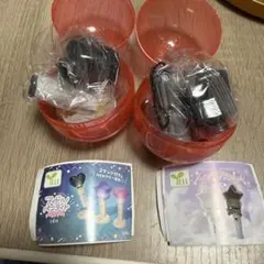 ガチャガチャ　ペンライト　推し活　ブラック　黒