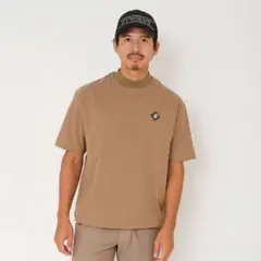 エイジシュート COTTON モックネックサマーニット ブラウンXL - メルカリ