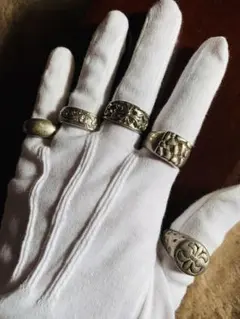 シルバーリング 5個セット