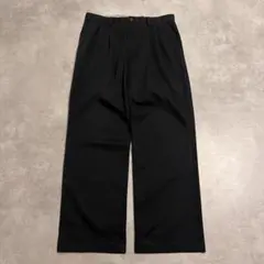 DOCKERS two tuck BLACK chino pants W33