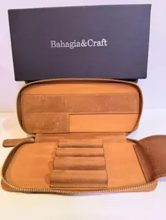 Bahagia&Craft レザーペンケース キャラメルのサムネイル