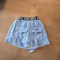 KOGYARU ロゴウエストゴム スカパン