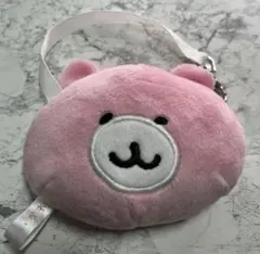 ちいかわ　くまさんポシェット　ミラーぬいぐるみマスコット
