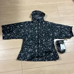 KiUレインコート　子供用　 【110〜130】　星柄のサムネイル