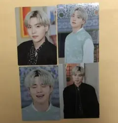 BTS PTD ソウル　コンサート　ミニフォト トレカ　4枚　ユンギ　suga