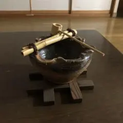 信楽焼　花器　水鉢　つくばい