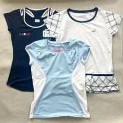 テニスウェア3枚セット DIADORA Babolar adidas M Lのサムネイル