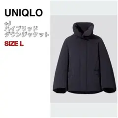 UNIQLO +J ハイブリッドダウンジャケット ネイビー L ジルサンダー