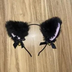 猫耳カチューシャ 黒