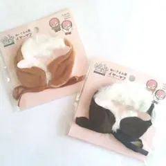 ぬいぐるみ用 イヤーマフ バブーシュカ 冬 ニット帽 ぬい活 ヲタコレ セリア