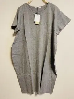 mili an deni 半袖Tシャツワンピース グレー Lサイズのサムネイル