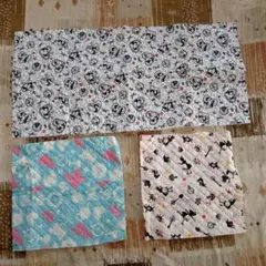 プリンセス柄キルティング生地セット 入学　入園　準備　新学期