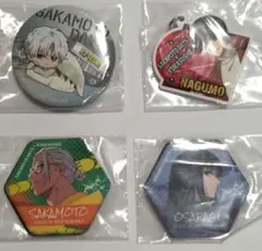 SAKAMOTO DAYS×くら寿司　缶バッジ等 4個セット