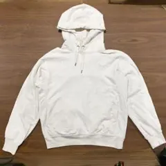 UNIQLO ユニクロ ホワイト フード付きパーカー M