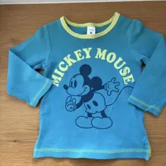 Disney ミッキーマウス 長袖カットソー