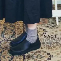 【美品】NAOTO ナオト LATEST　パンプス　36　マットブラック 靴 NAOTO OLGA / Matt Black 37 NAOT OLGA マットブラック
