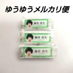 僕のヒーローアカデミア タワレコカフェ アクリルバッジ 緑谷出久3個