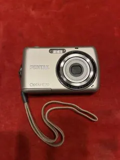動作確認済PENTAX Optio P70 シルバー オールドコンデジ - メルカリ