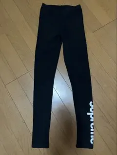 Supreme ブラック スパッツ 黒 レディース ロゴ入り