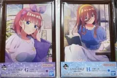 五等分の花嫁 一番くじ H賞 描きおろしフレームスタンド