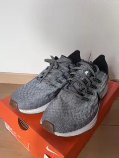 NIKE AIR ZOOM ペガサス36 ランニングシューズ グレー 26.5