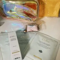 d'Alba トライアルセット ハンドクリーム・マスク・ポーチ