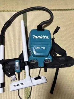 車載ストレス解消】マキタ VC260D 充電式背負クリーナー 収納コンテナ