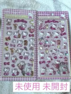 ハローキティ ボンボンドロップシール風☆2枚セット☆