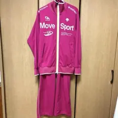 DESCENTE Move Sport ジャージ上下セット ピンクSサイズ