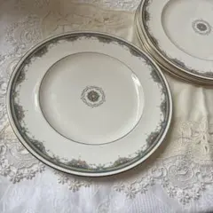 新品未使用】Royal Doultonロードス 円形プレート2枚&フォーク2本 