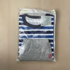 UNIQLO ベビー パジャマ半袖 90cm ストライプ