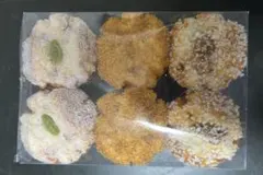 海外製　スクイーズ　カップケーキ6個まとめ売り 低反発 食品サンプル風 リアル